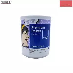 [알티피아]팬톤 외부용 무광 수성 페인트 1L 빨강18-1649