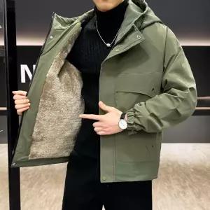 남성 바람막이 점퍼 가을 겨울 기모 도톰 후드 패딩 방한N36Z4B 모씨모씨2