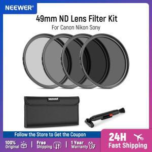 니워 ND 렌즈 필터 키트 ND16 파우치 중성 및 액세서리 캐논 니콘 소니호환 파나소닉 호환 DSLR 카메라