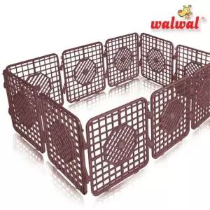 중형 울타리 10P 브라운 아이보리 핑크) 이동장 철장