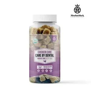 케어 바이 덴탈 닭고기 큐브 280g 구강 건강솔루션 쿠키 수제간식