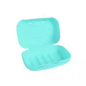 여행 수영장 휴대용 비누케이스(블루) 여행용비누곽