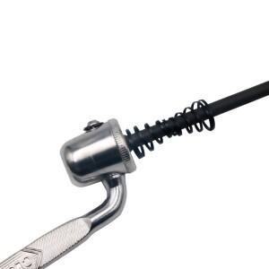 호환 자전거 바퀴 허브 꼬치 스테인레스 퀵 릴리스 산악 도로 뒷 도구 사이클링 액세서리