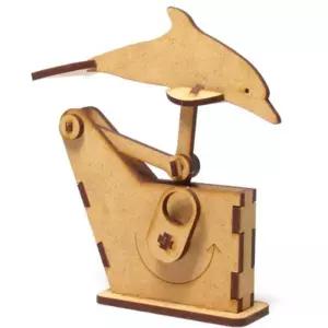 10살남아 움직이는 돌고래 오토마타 조립 장난감 만들기 두뇌개발 실험기자재 DIY키트