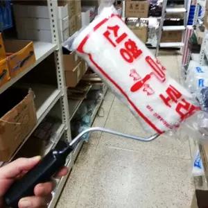 롤러 붓 7in 도장 페인트롤러 작업용 수성