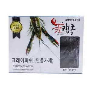 냉동 크레이피쉬 민물가재 6에서8미 800g