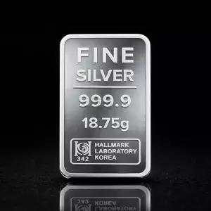 5돈 순은 실버바 999.9% 포나인 18.75g 돌잔치 생일 선물 축하 은테크 은투자 보증서