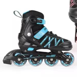 남자 어린이용 알루미늄 프레임 블루 인라인스케이트 S 캠핑 초등학생 공터