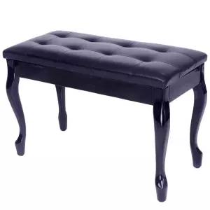 피아노 의자 연주용 스툴 뚜껑 체어 원목 수납식