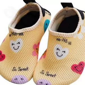 아기 아쿠아슈즈 유아 물놀이 캐릭터 프린트 해수욕장 수영