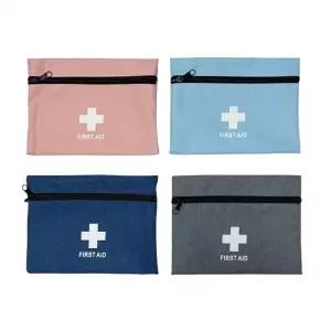 (이거찜) 파우치 속의 응급실 슬림 구급함 파우치 휴대용 미니 응급 수납 가방
