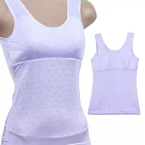 러블리 하트 매쉬패턴 인견소재 주니어 브라런닝 속옷 셔츠 나시 학생