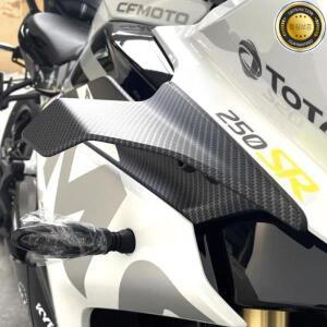 CFMOTO CF250SR 300SR 오토바이 부품 사이드 다운포스 베어 스포일러 고정 윙 페어링 액세서리에 적합