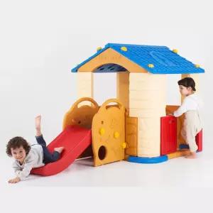 어린이집 실내 놀이터 미끄럼틀 블루 장난감놀이 아기장난감 아기생일선물 놀이방