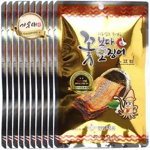 [가온애] 한양식품 꽃보다 오징어 (소프트) 10봉 / 꽃오징어 소프트 한양 오징어 숏다리 꽃보다 오다리