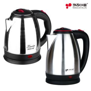 키친아트 스텐레스 대용량 무선전기주전자 1.8L KT-1250 전기포트/커피포트/무선주전자/라면