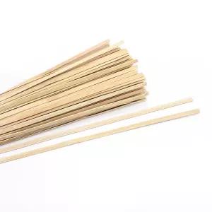 납작 대나무살 약100개 대나무 스틱 다용도 미술 공예 족자 연 만들기 전통 우드 방과후