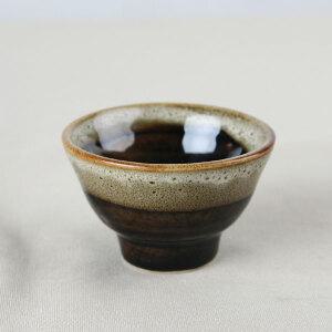 천목호피 찻잔 / 찻잔 다도잔 도자기찻잔 전통찻잔 녹