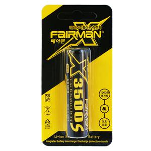 18650 리튬이온 배터리 후레쉬 충전지 건전지 X3500S