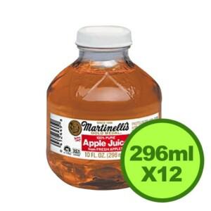 골드메달 마티넬리 애플주스 Goldmedal 296mlX12Glass