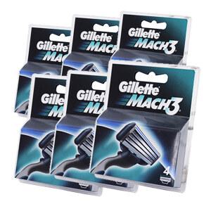 Gillette 질레트 마하3 면도날 4입 X 6개