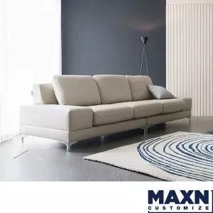 막스앤 아다지오 3.5인용 이태리 통가죽 소파 / ITALY 천연 소가죽 고급 쇼파