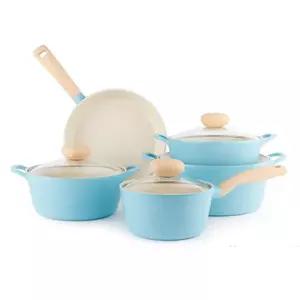 네오플램 레트로 세라믹 냄비세트 5종 민트