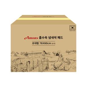국산 흡수쏙냄새싹 대형패드 100매 강아지 애견 배변 패드 용품