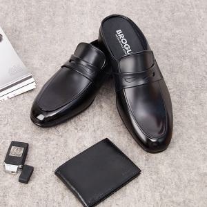 브로그맨 클래식한 남자블로퍼 브랜드 남자슬리퍼 사무실 4cm