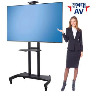 AVA1800 초대형 TV 이동형 스탠드, 최대 90인치 지원, 한글 설치 안내서
