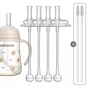 순수아 그로미미 빨대컵 호환 교체용 리필 추 빨대/일반형