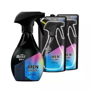 [페브리즈] 포맨 섬유탈취제 쿨 아쿠아 향 370ml+320mlx2개