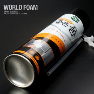 우레탄폼 좋은폼(일회용) 750ml 틈새보충 크랙 충진보수 폼건없이 간편사용