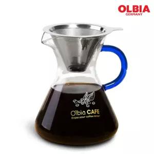 유리 커피 드리퍼 800ml 핸드드립 세트 스텐커피필터