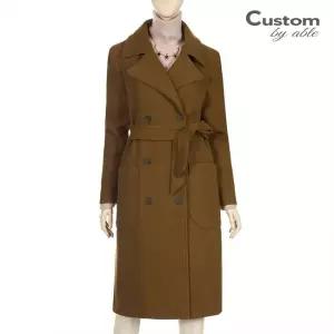 [커스텀에이블][한정수량패플단독][CUSTOMABLE]럭셔리 벨티드 울코트_[C1912CT043D]