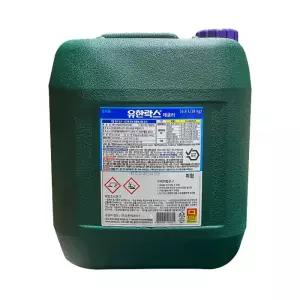 유한락스 레귤러 18kg 대용량 말통 업소용 가정용 락스