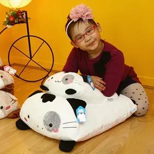 [비투비월드]미네코사각쿠션-화이트(특대)/어린이날선물 행사사은