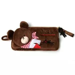 [비투비월드]베어스쿨 재키 사각파우치/여행용지퍼백 식당주방지퍼