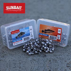 썬베이트 지그헤드 벌크 대용량 75개 덕용 루어 웜 바늘