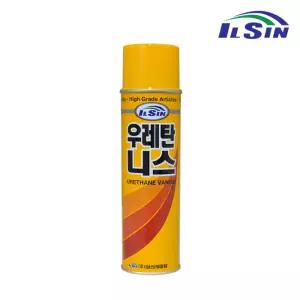 일신 우레탄 니스 420ml 광택용 코팅제 뿌리는 스프레이 바니쉬 나무 목재 가구