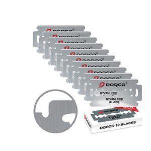 도루코 면도칼날 양날화장도 양면 면도날 ST300 100개