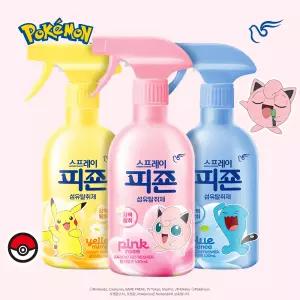 [포켓몬 에디션] *피죤 스프레이 섬유탈취제 430mlx3개 / 강력탈취, 피죤향기