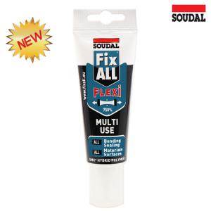 수달 픽스올 실리콘 플렉시 고탄성 방수 틈새메꿈 크랙보수 냄새없는 강력접착 실리콘 튜브형 백색 125ml