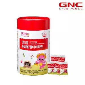 [GNC] 키누 핑크퐁 츄잉볼 멀티비타민 30일분(90정)