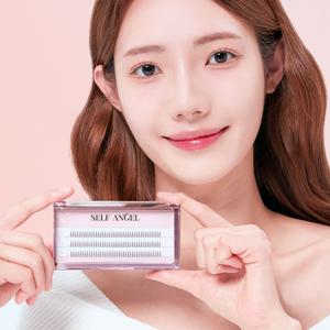 셀프천사 인조 연장 겸용 가닥 부분 A형 아이돌 속눈썹