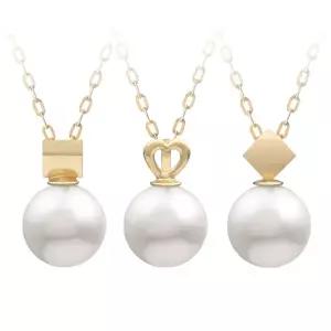 [미니아트]스와로브스키 크리스탈 제작 8mm 진주 14K 골드 금 목걸이 펜던트 3종 택1