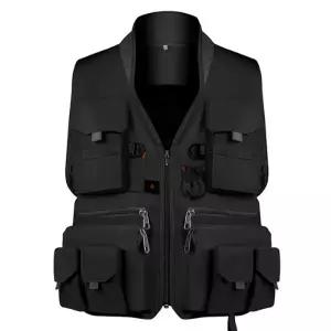 [비투비월드]엑티브 멀티포켓 레저조끼(블랙) (XXXL)/낚시조끼