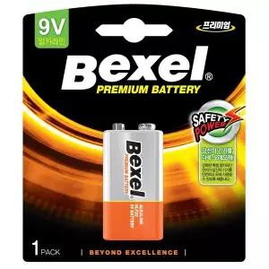 [벡셀] 알카라인 건전지 9V 카드형  x 10개