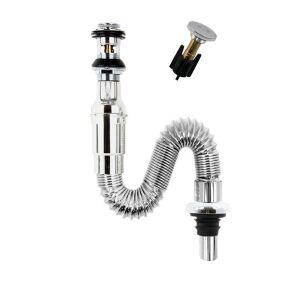 일체형트랩 팝업분리형 세면대배수관 세면기부속품 세면대부속품 세면대트랩 세면기수전