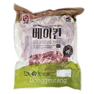 사조오양 베이컨 파지 1kg (뭉치)